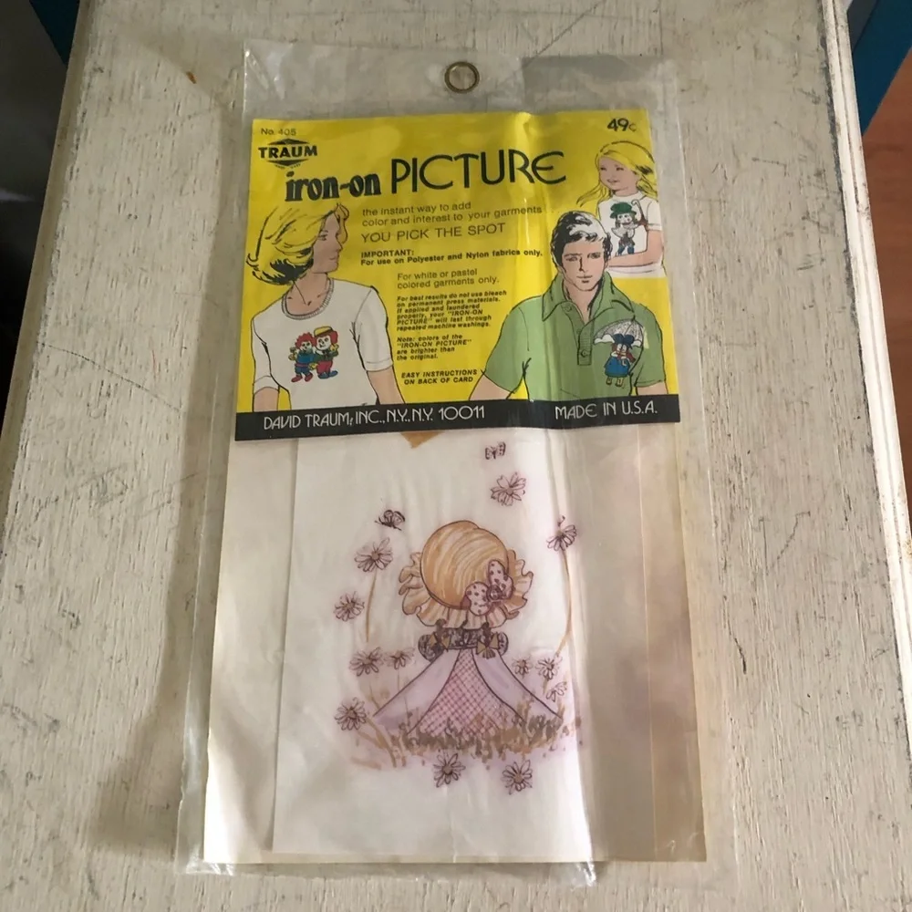 Vintage Iron-On Picture